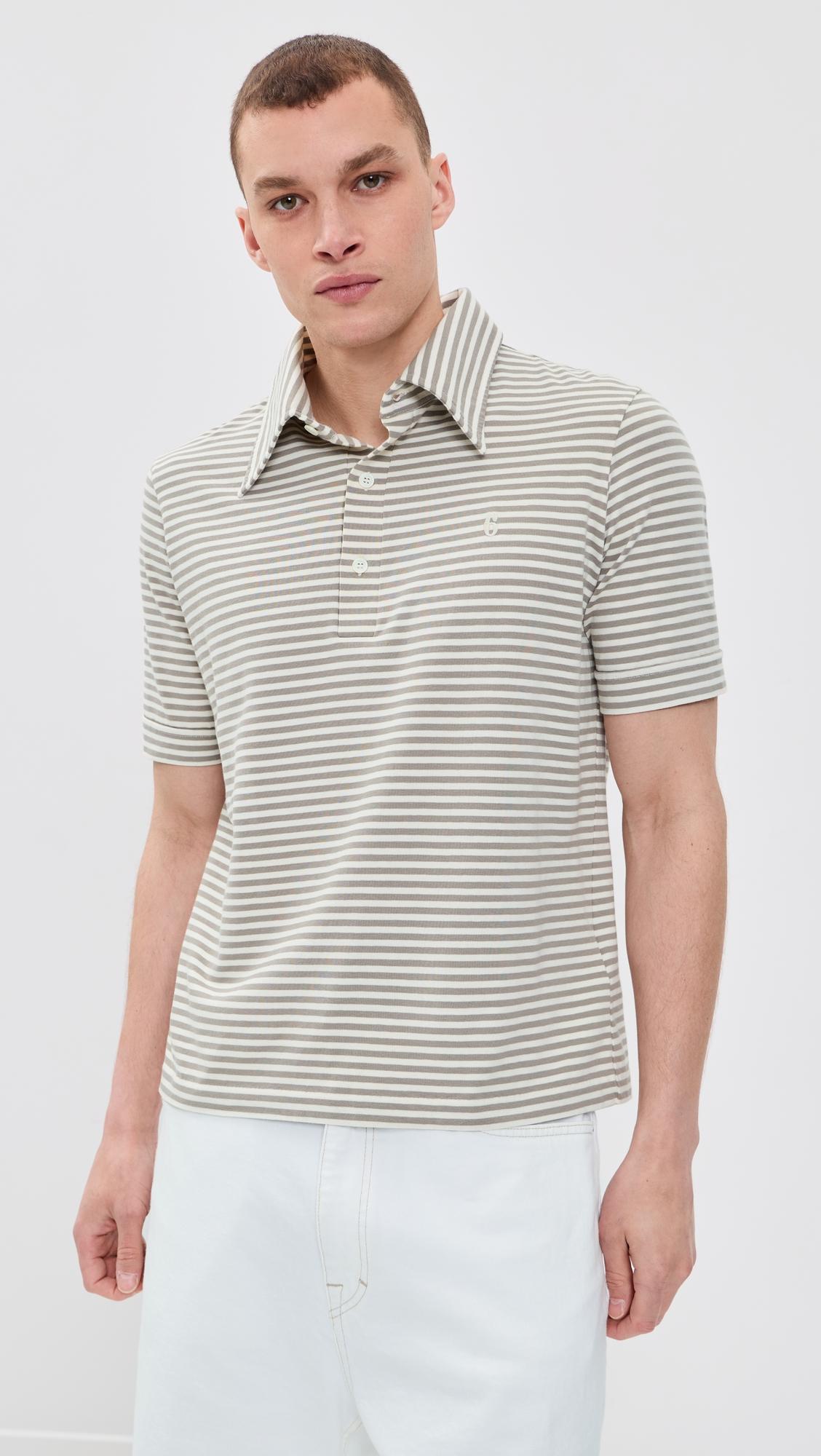 Striped Polo by MM6 MAISON MARGIELA