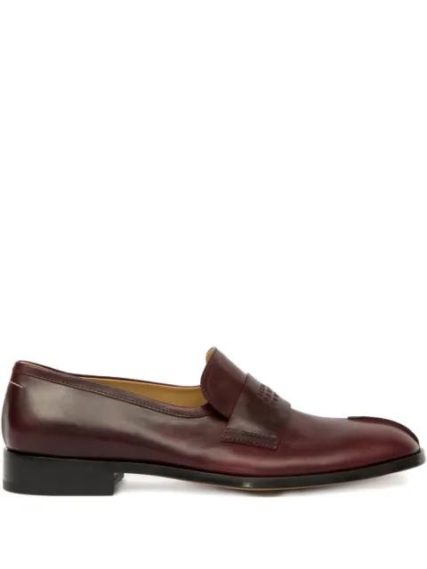 Tabi leather loafers by MM6 MAISON MARGIELA