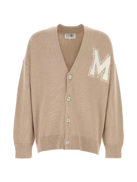 Two-in-one V-neck cardigan by MM6 MAISON MARGIELA
