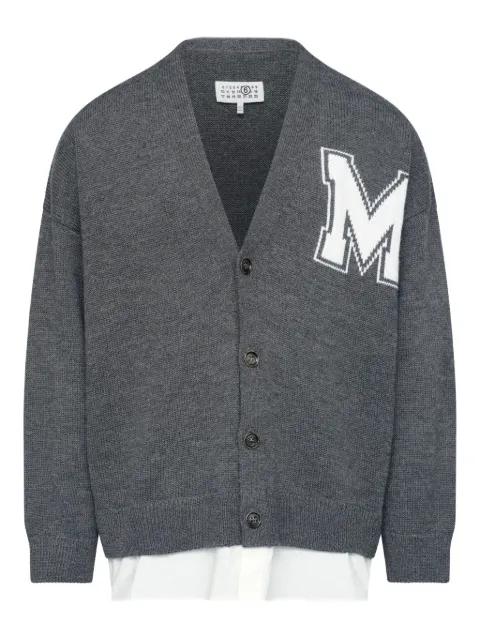 V-neck cardigan by MM6 MAISON MARGIELA