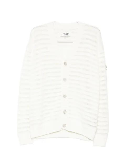 V-neck cardigan by MM6 MAISON MARGIELA