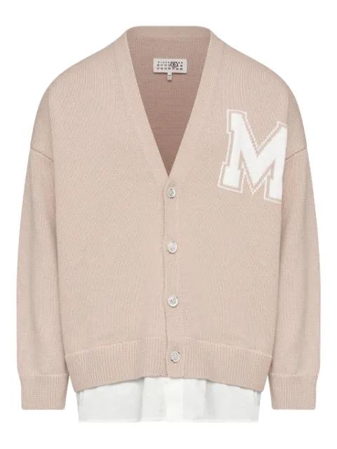 V-neck cardigan by MM6 MAISON MARGIELA