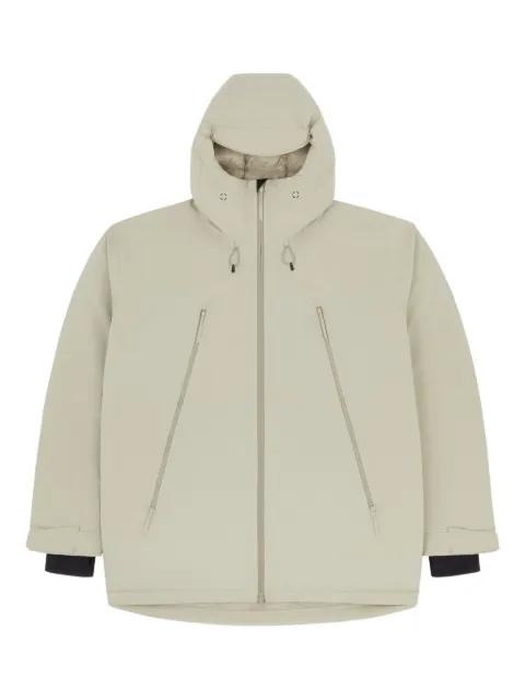 hoodied zip-front jacket by MM6 MAISON MARGIELA X SALOMON