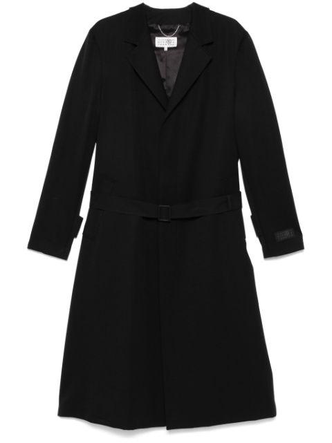 belted trench coat by MM6 MAISON MARGIELA