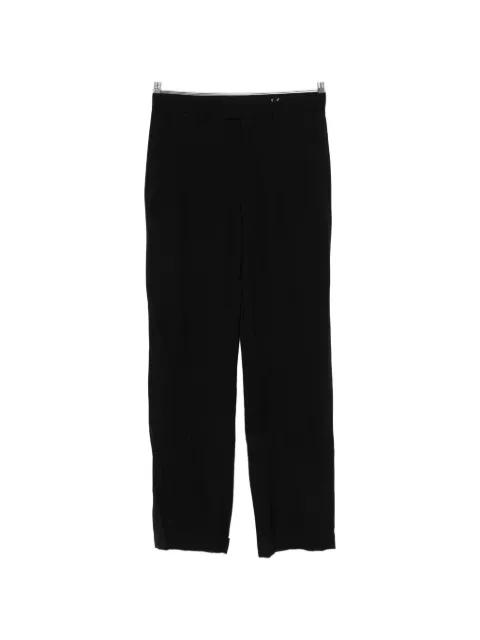 black tailored trousers by MM6 MAISON MARGIELA
