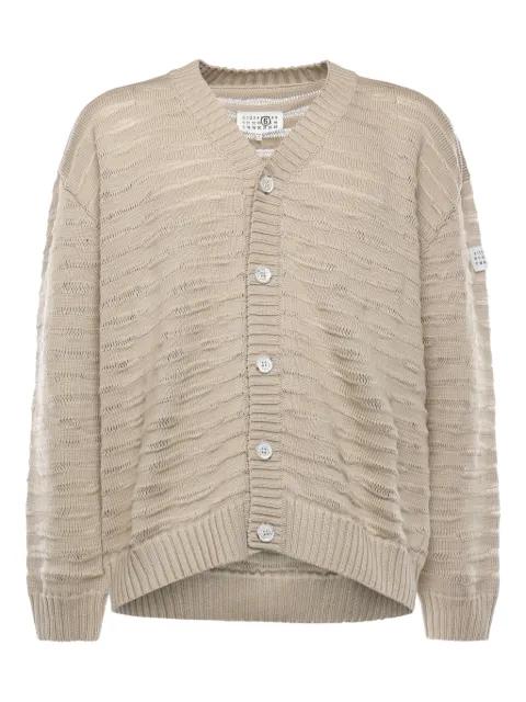 button knitted sweater by MM6 MAISON MARGIELA