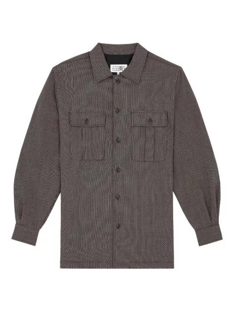 button-up chest-pocket dress by MM6 MAISON MARGIELA