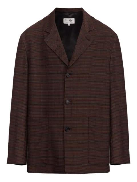 checked blazer by MM6 MAISON MARGIELA