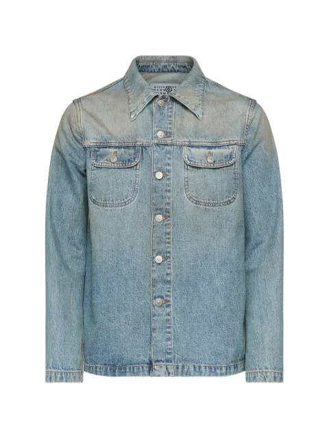 chest-pockets denim jacket by MM6 MAISON MARGIELA