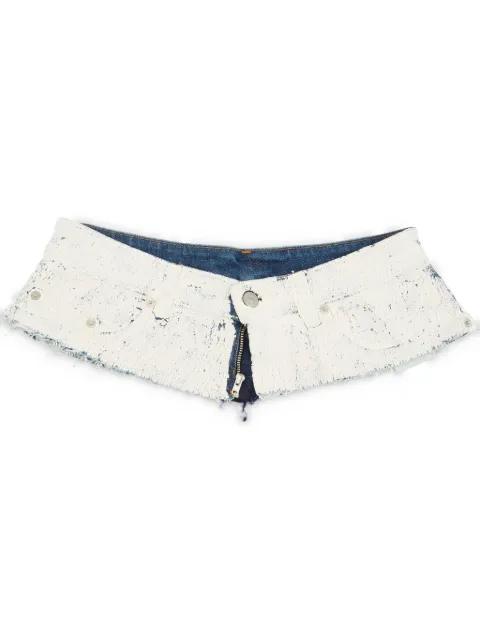 coated-finish denim belt by MM6 MAISON MARGIELA