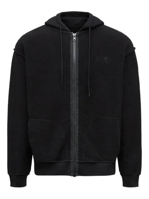 cotton hoodied jacket by MM6 MAISON MARGIELA