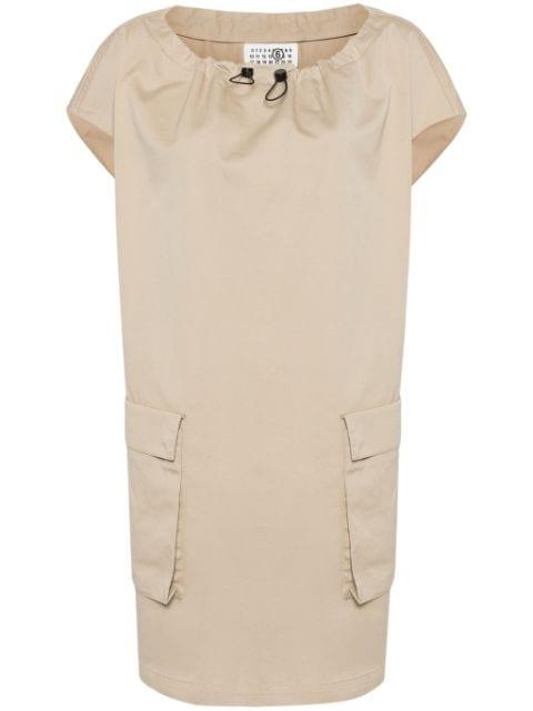 cotton poplin mini dress by MM6 MAISON MARGIELA