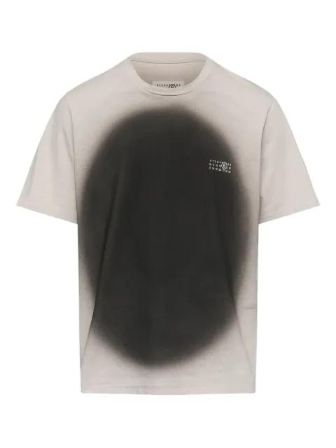 crew-neck graphic T-shirt by MM6 MAISON MARGIELA