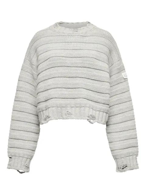 crew neck sweater by MM6 MAISON MARGIELA