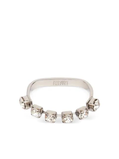 crystal-embellished ring by MM6 MAISON MARGIELA