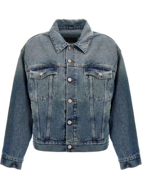 cut-out denim jacket by MM6 MAISON MARGIELA