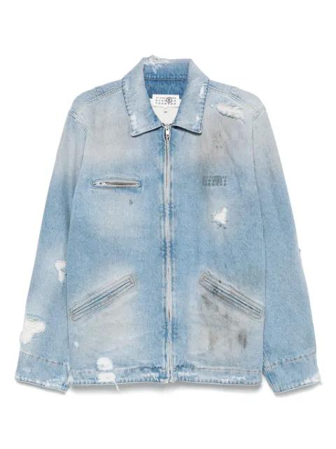 denim jacket by MM6 MAISON MARGIELA