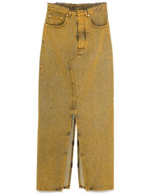 denim maxi skirt by MM6 MAISON MARGIELA