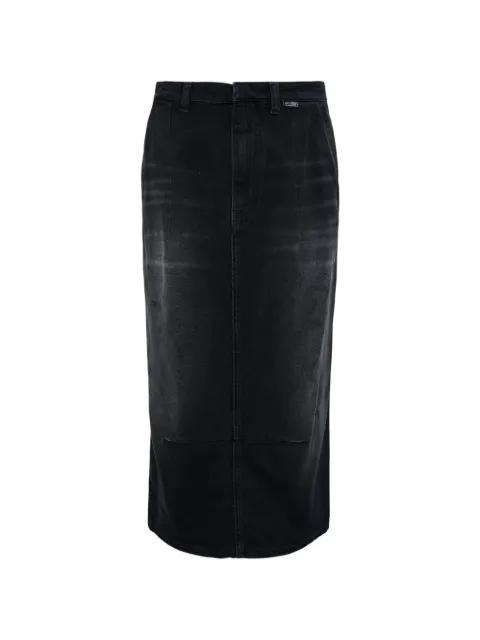 denim midi skirt by MM6 MAISON MARGIELA