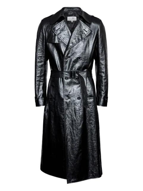 double-breasted trench coat by MM6 MAISON MARGIELA