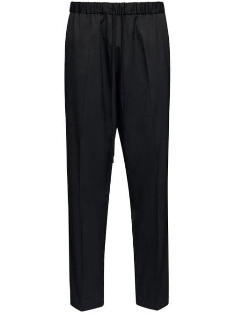 drawstring cropped trousers by MM6 MAISON MARGIELA