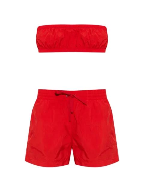 drawstring-waistband shorts by MM6 MAISON MARGIELA