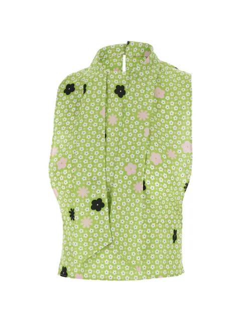 floral print scarf top by MM6 MAISON MARGIELA