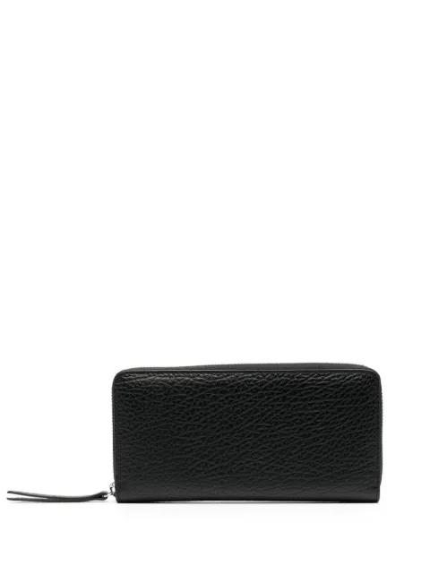 four-stitch leather wallet by MM6 MAISON MARGIELA