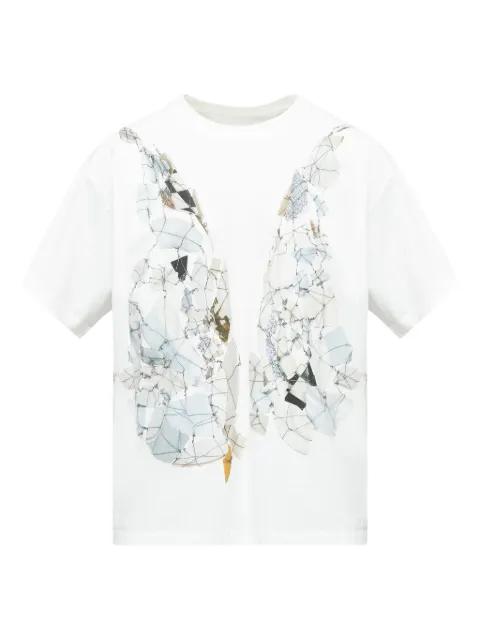 fragmented wings graphic T-shirt by MM6 MAISON MARGIELA