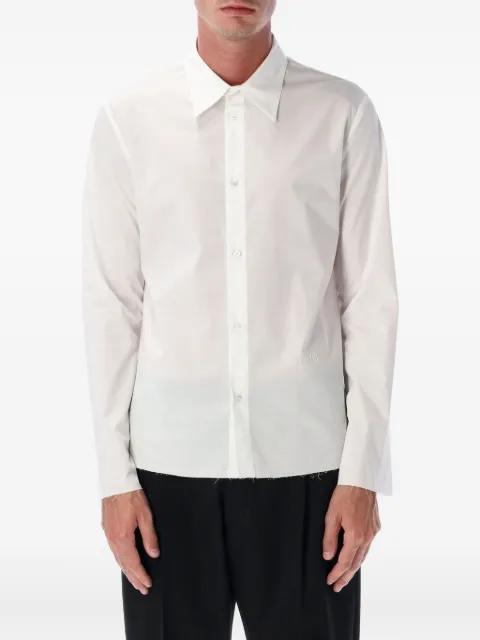 frayed-hem shirt by MM6 MAISON MARGIELA