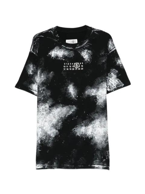 graphic-print T-shirt by MM6 MAISON MARGIELA