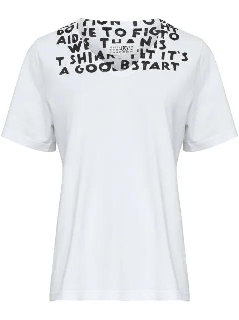 graphic t-shirt by MM6 MAISON MARGIELA