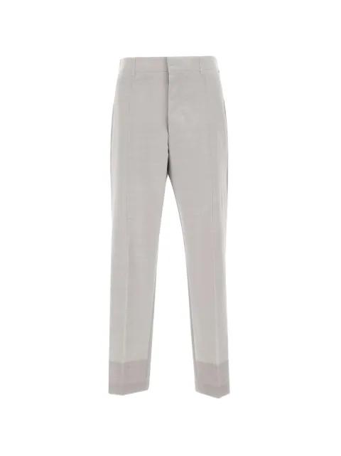 hidden placket tailored trousers by MM6 MAISON MARGIELA