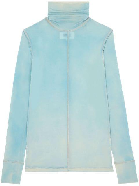 high-neck T-shirt by MM6 MAISON MARGIELA