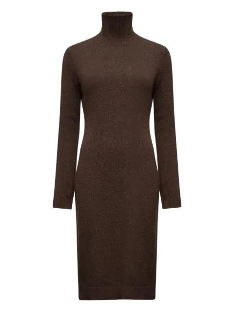 high-neck ribbed dress by MM6 MAISON MARGIELA