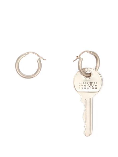 key earrings by MM6 MAISON MARGIELA