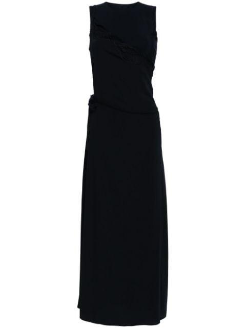 lace-detail maxi dress by MM6 MAISON MARGIELA