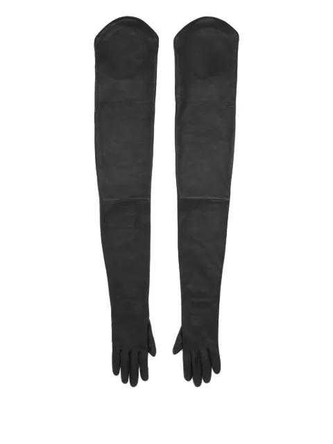 leather gloves by MM6 MAISON MARGIELA