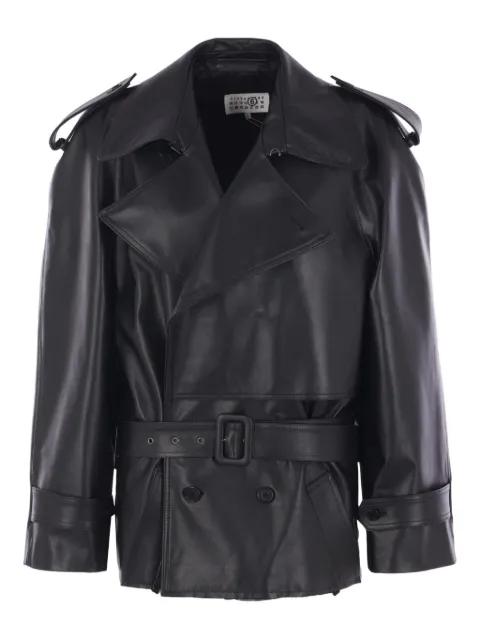 leather jacket by MM6 MAISON MARGIELA