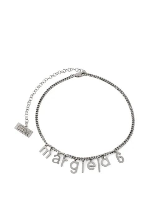 letter-pendant necklace by MM6 MAISON MARGIELA