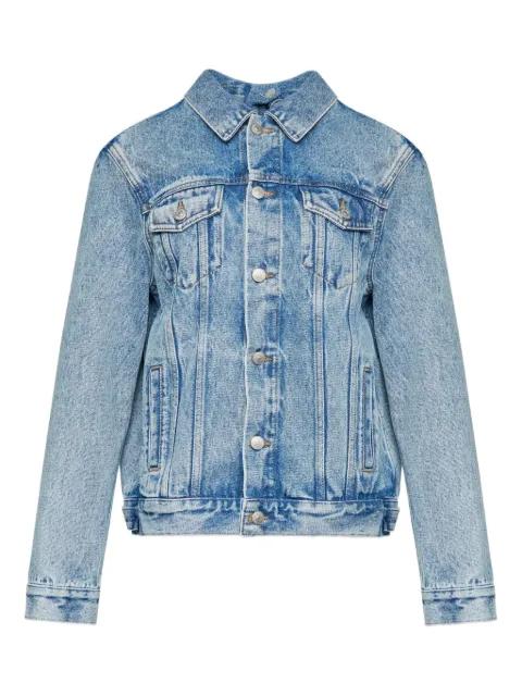 light-wash denim jacket by MM6 MAISON MARGIELA