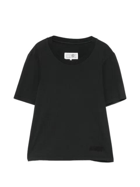 logo-embossed T-shirt by MM6 MAISON MARGIELA