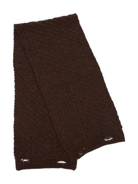 logo-patch scarf by MM6 MAISON MARGIELA