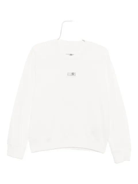 logo patch sweatshirt by MM6 MAISON MARGIELA