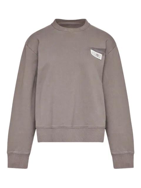logo-patch sweatshirt by MM6 MAISON MARGIELA