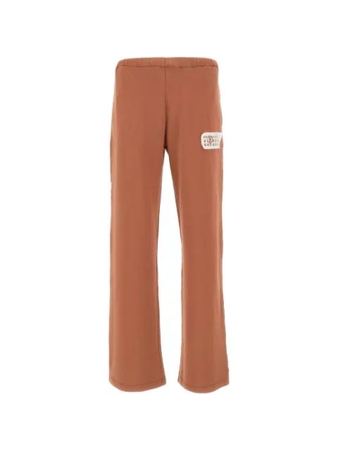 logo-patch wide-leg track pants by MM6 MAISON MARGIELA