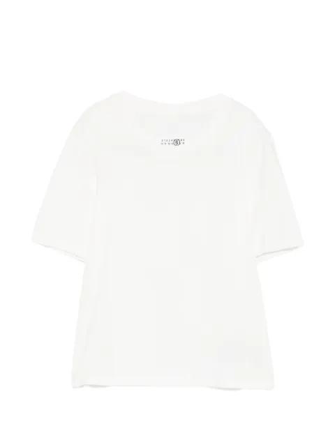 logo-print T-shirt by MM6 MAISON MARGIELA