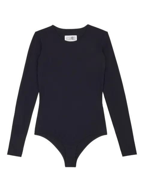 long-sleeve jeans bodysuit by MM6 MAISON MARGIELA