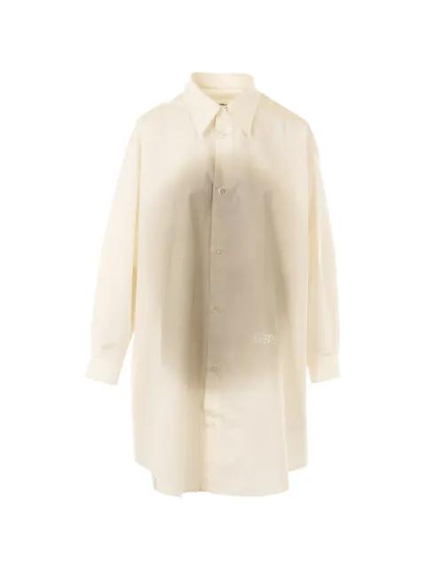 long-sleeve shirt mini dress by MM6 MAISON MARGIELA