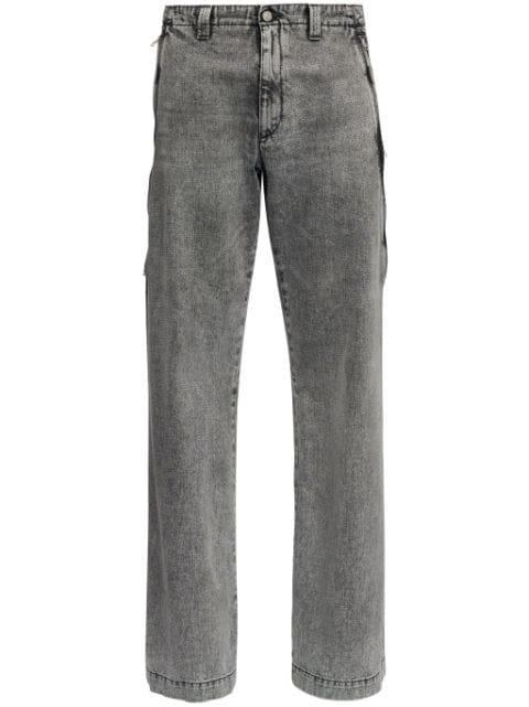 mid-rise straight-leg jeans by MM6 MAISON MARGIELA